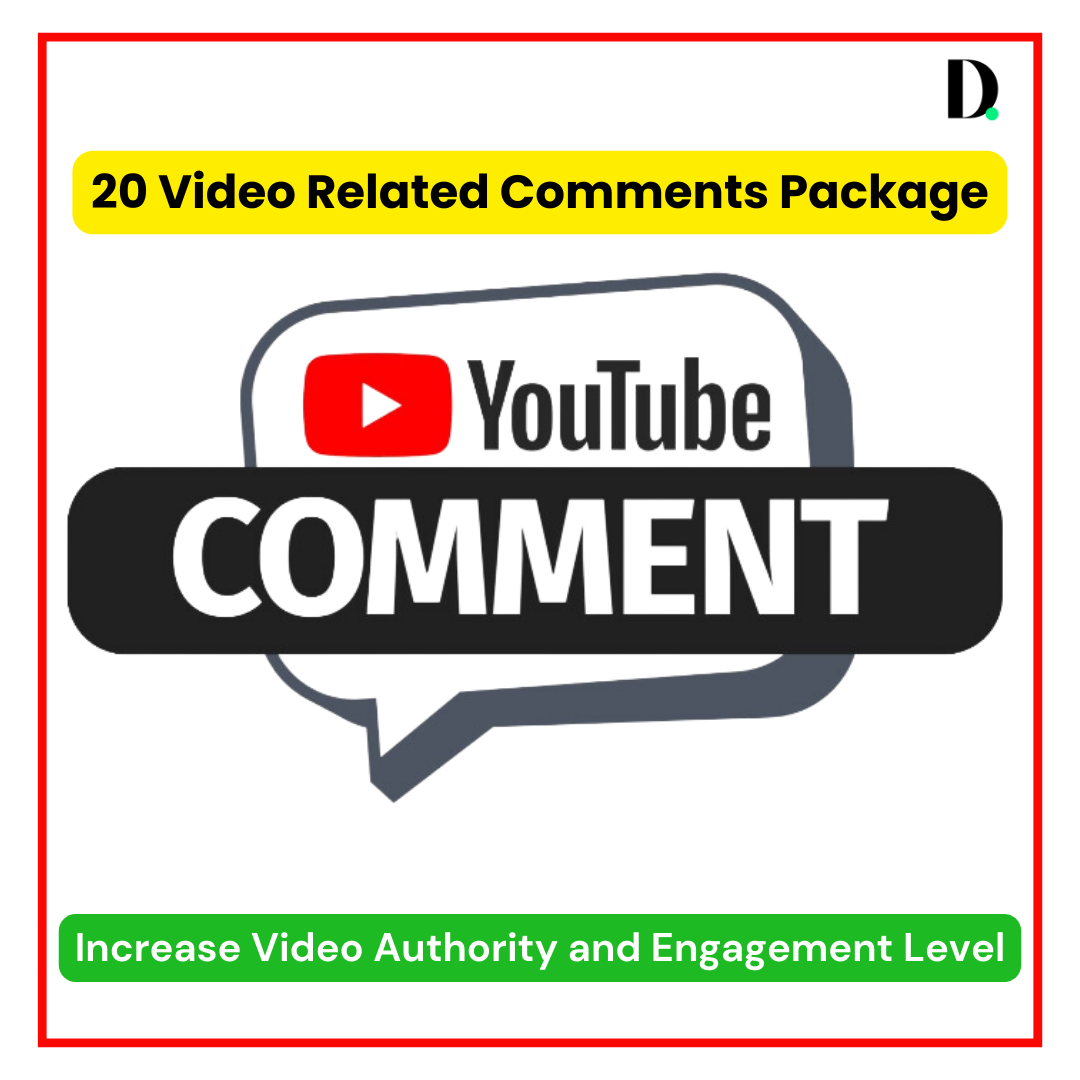 Get 20 Comments on YouTube Video