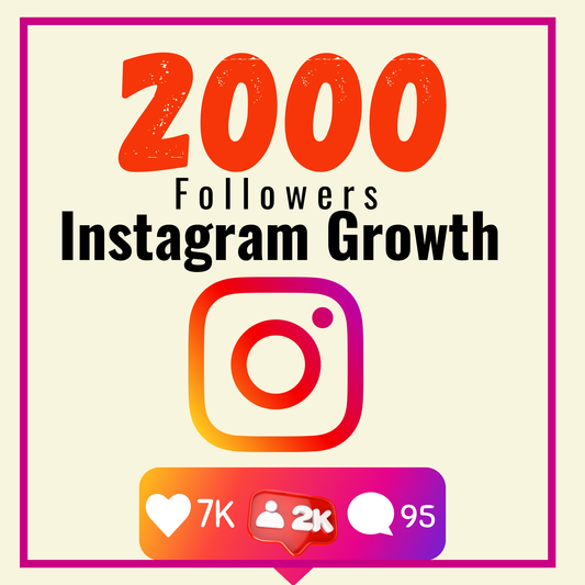 2000 Real Instagram Followers with fast delivery and Lifetime Warranty