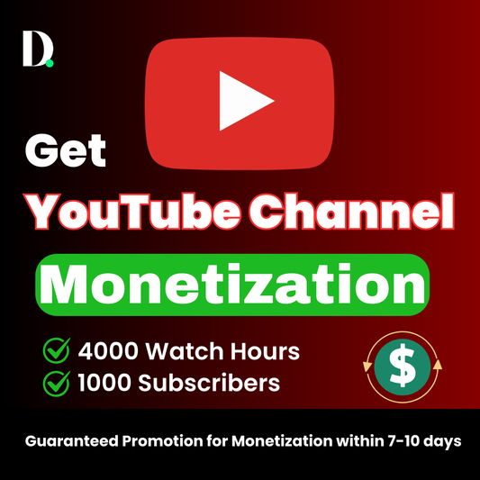 Get Complete YouTube Channel Monetization