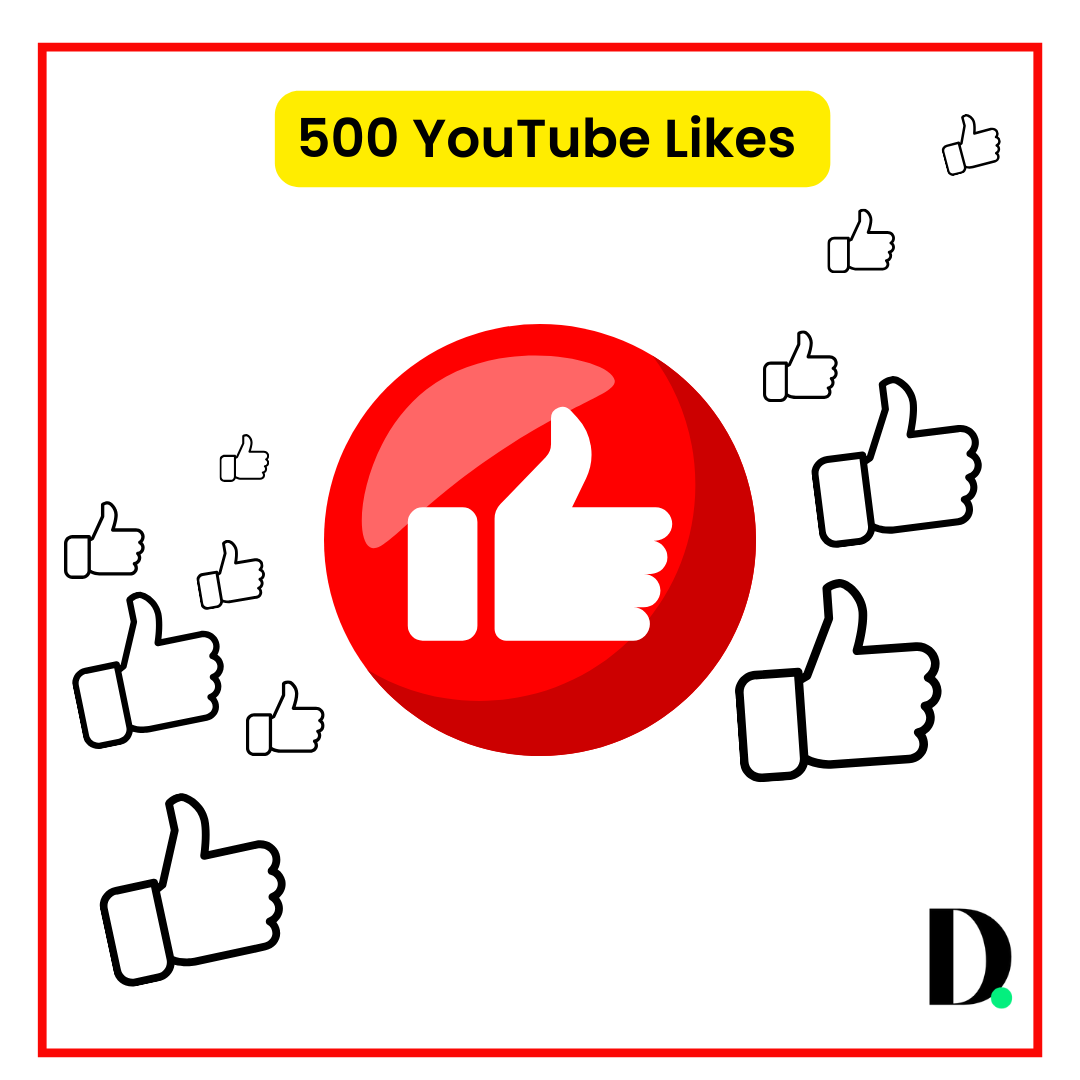 500 YouTube Video Likes