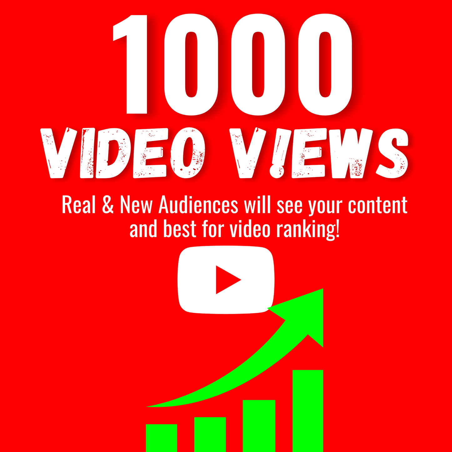 1000 YouTube Video Views